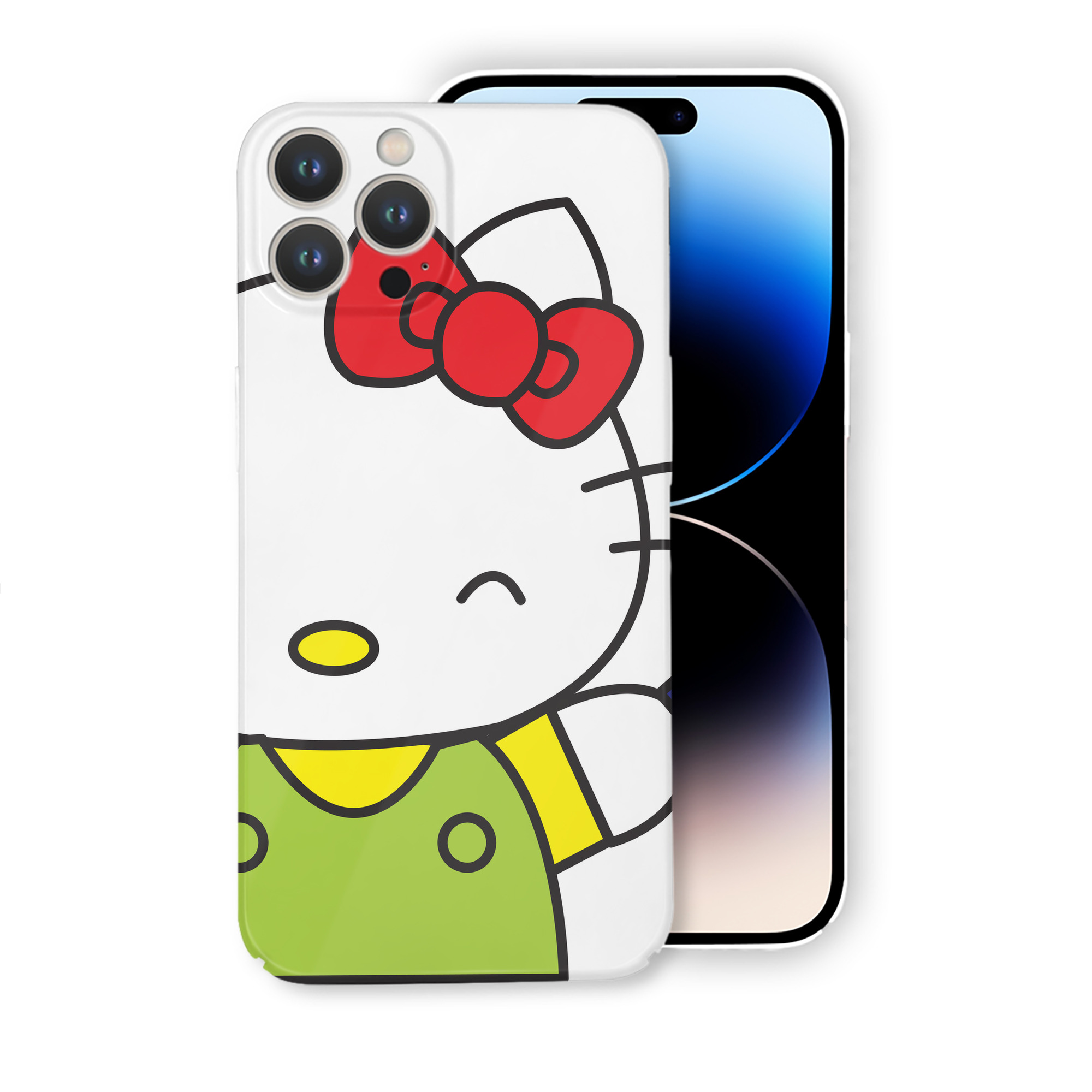 （画像用） Hello Kitty ハローキティ 【iPhone 14シリーズ対応】ハードケース